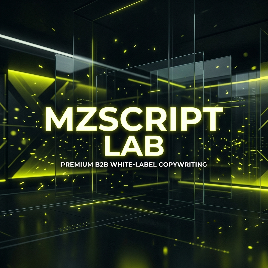 Science Lab Copy Writing MZSCRIPT LAB — Premium White-Label Copywriting for Agencies